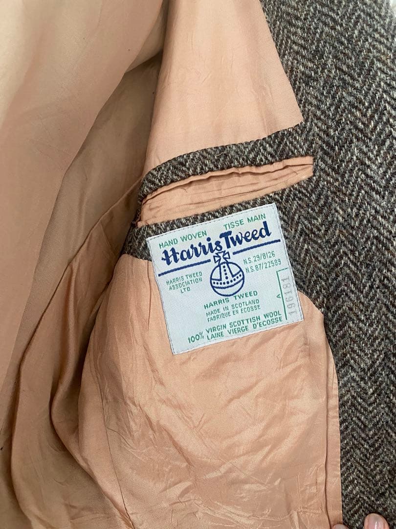 値下げ　cityshop ハリーツイードジャケット　vintage