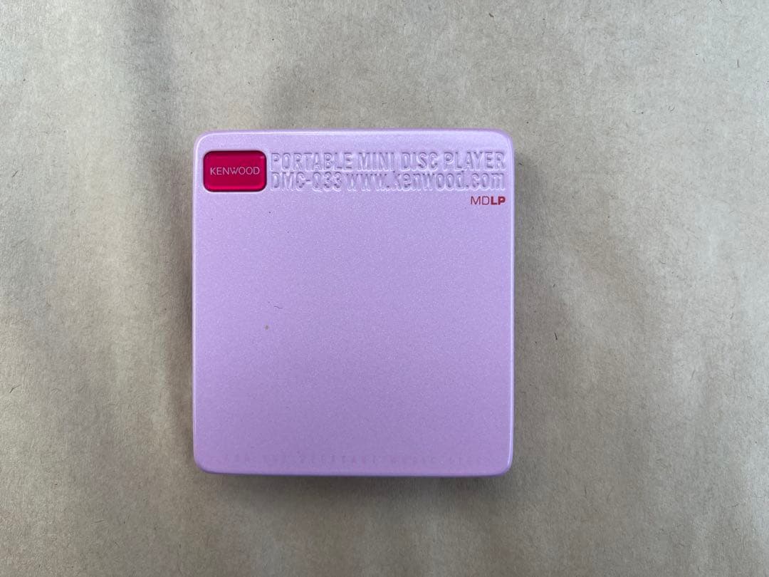 KENWOOD　ポータブルMDプレーヤー　DMC-Q33