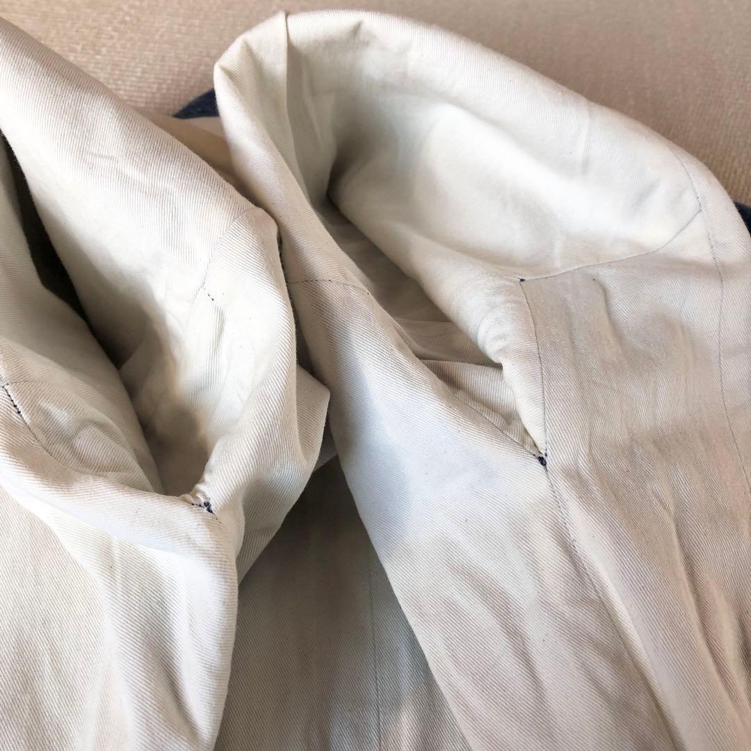 gold ゴールド ノーカラーショップコート 東洋エンタープライズ ガウン M