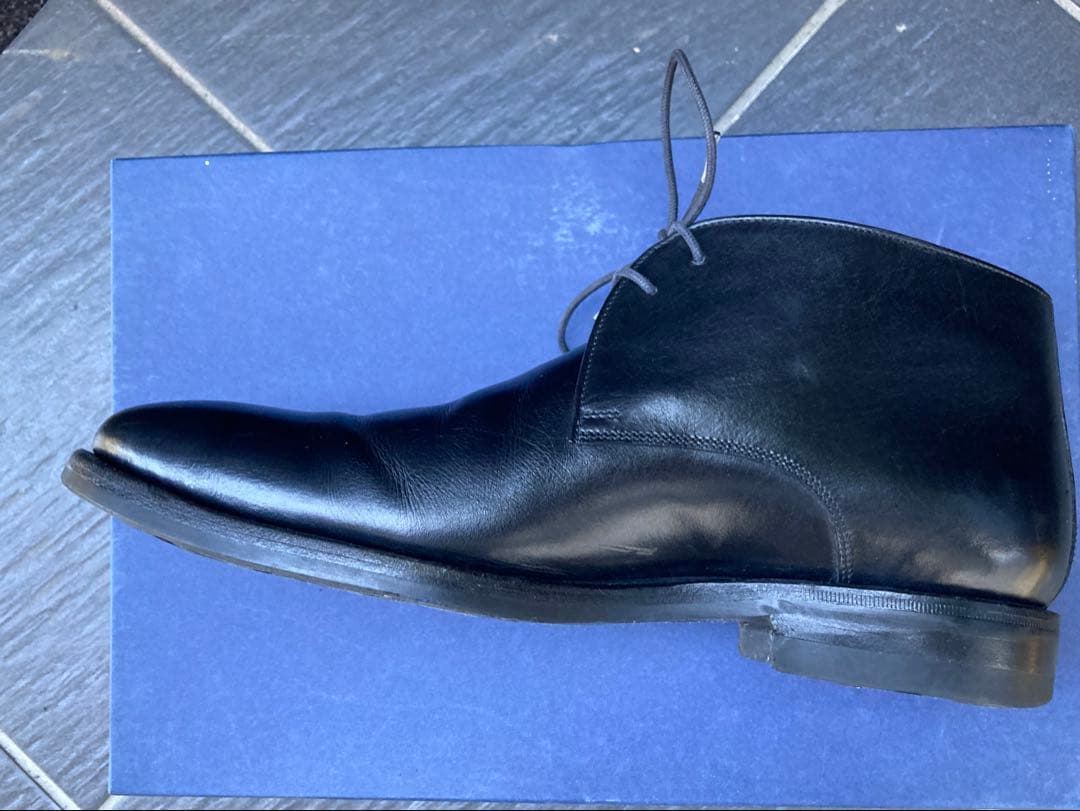 JALAN SRIWIJAYA ジャランスリワヤ　チャッカーブーツ黒色