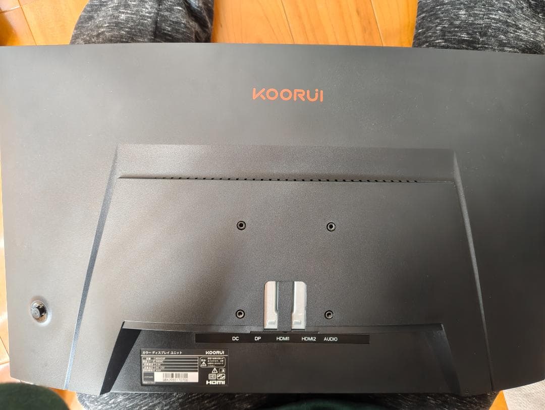 【ミヤッチ】KOORUI 24インチ 180Hz湾曲ゲーミングモニター