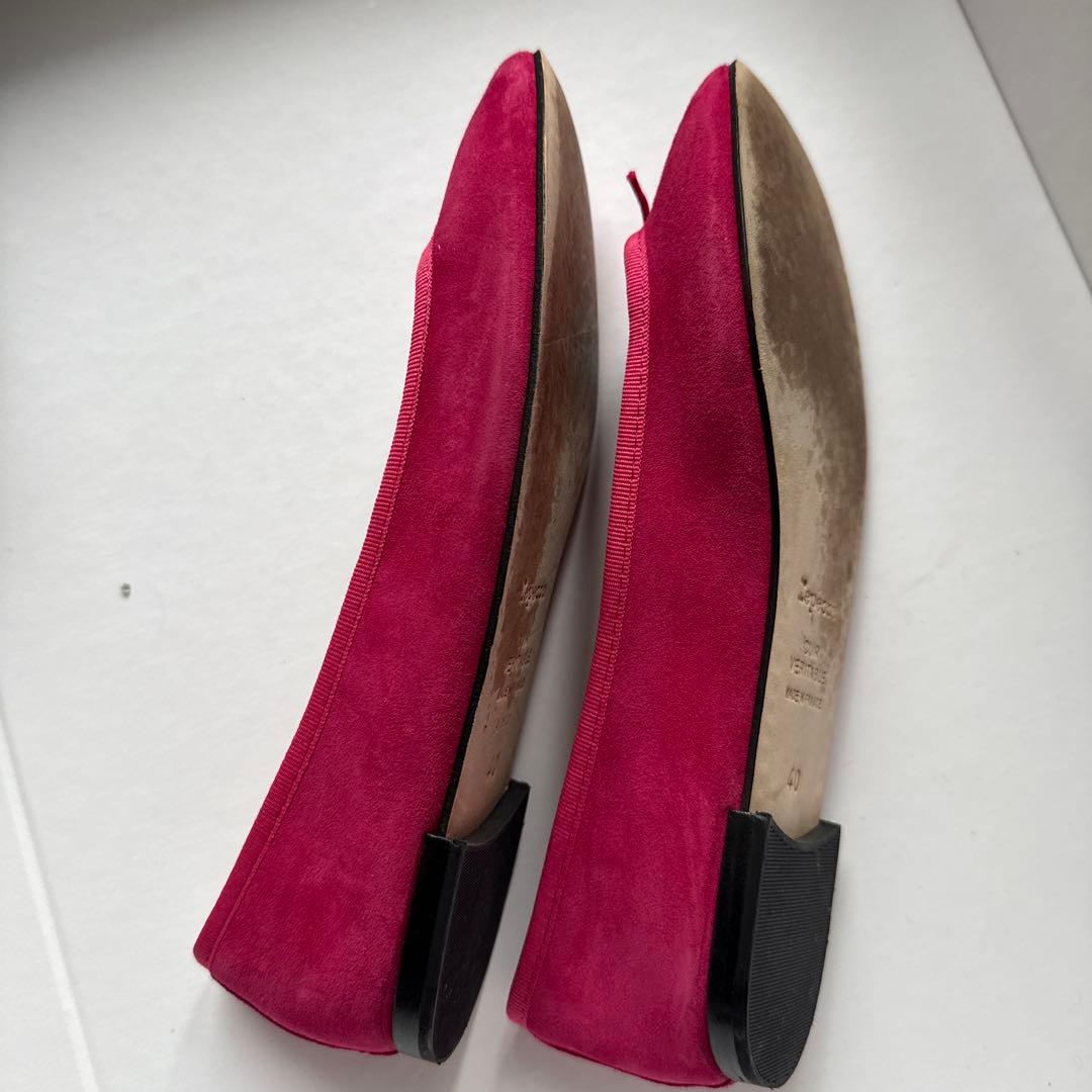 repetto ピンク バレエシューズ