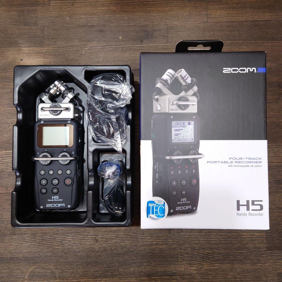 zoom H5 レコーダーマイク　ズーム