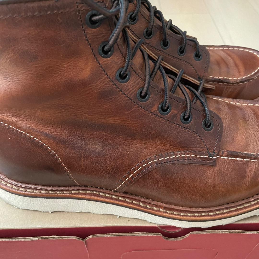 レッドウィング　1907 27センチ US9 カッパー　使用時間2時間