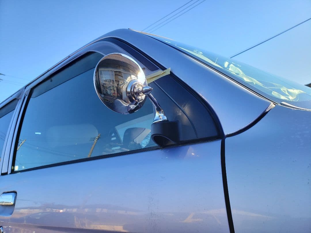 L700　ミラジーノ　ルーカスタイプ　ドアミラー　メッキミラー　ダイハツ