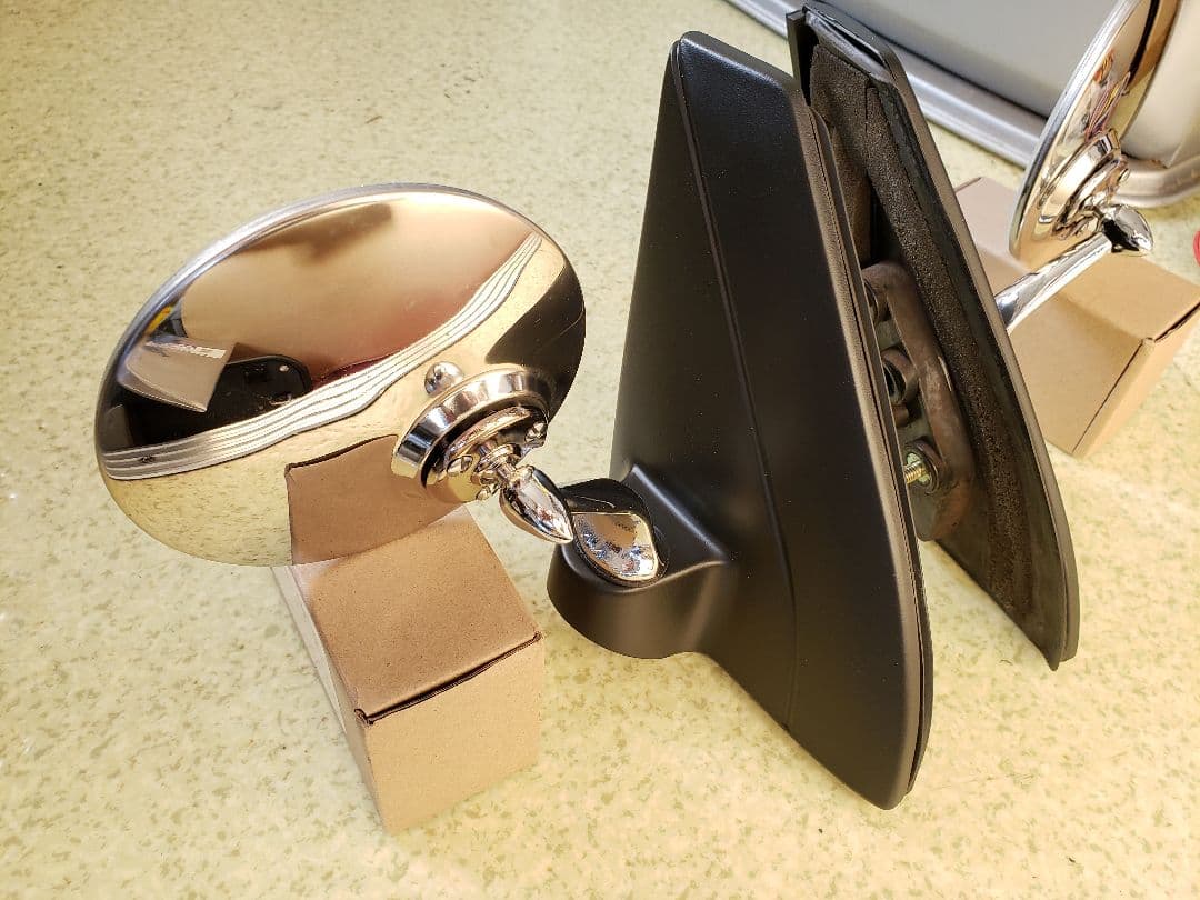L700　ミラジーノ　ルーカスタイプ　ドアミラー　メッキミラー　ダイハツ