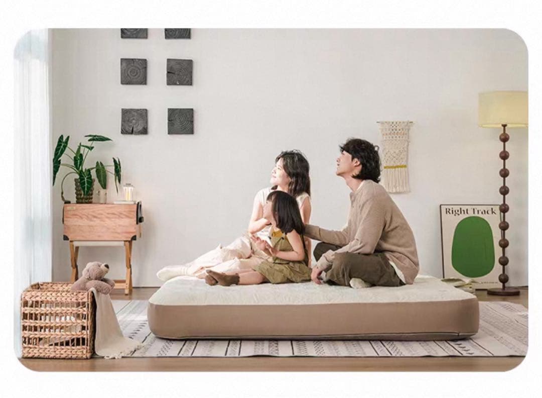 Naturehikeエアマットレス ダブルサイズ 充気ポンプ付き