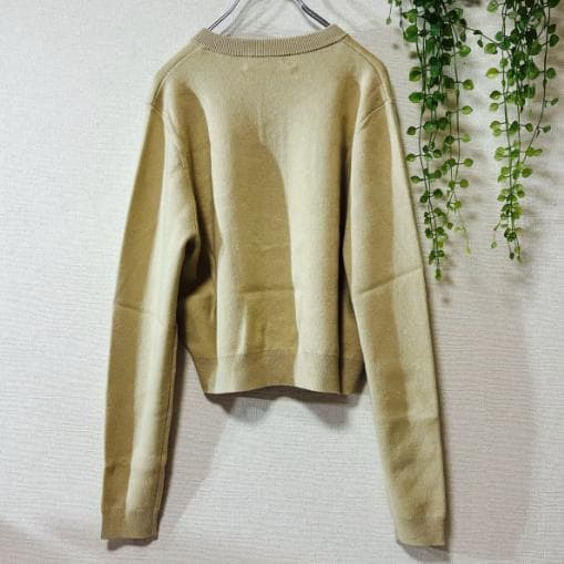 【カフェモカ】CABaNキャバン❤️コットンカシミヤカーディガン XS