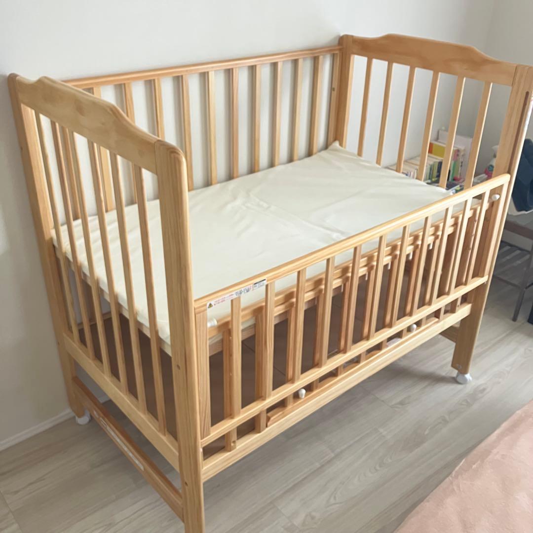 KATOJI ベビーベッド ハイタイプ ハイシートベビーベッド カトージ