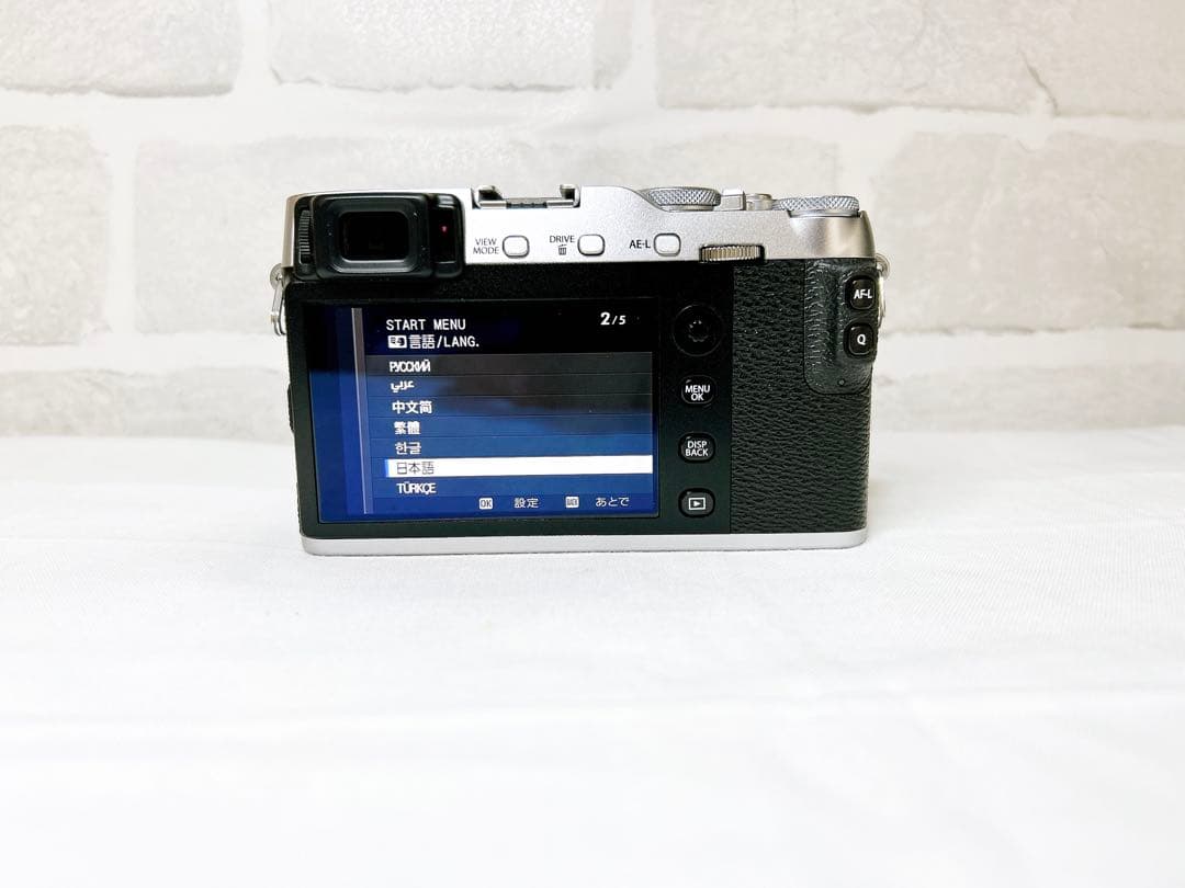 ⭐️奇跡 シャッター数:2回⭐️ 富士フイルム FUJIFILM X-E3シルバー