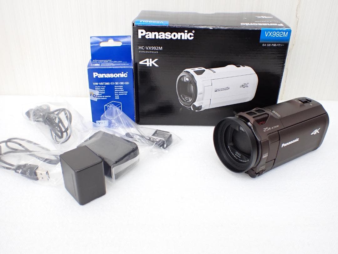 パナソニック HC-VX992M 光学20倍ズーム 4Kビデオカメラ　a