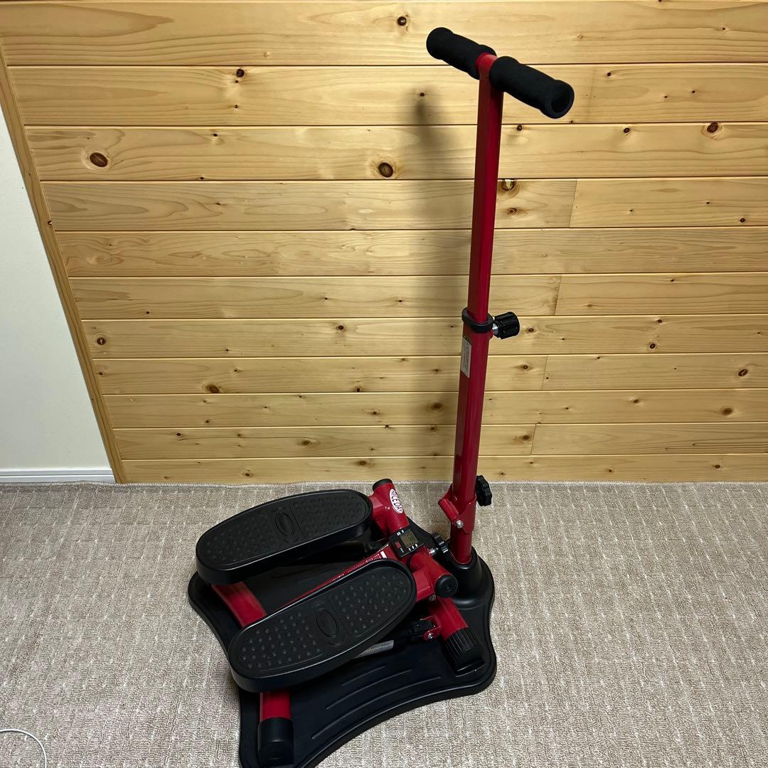NICE DAY エクササイズステッパー レッド　健康器具