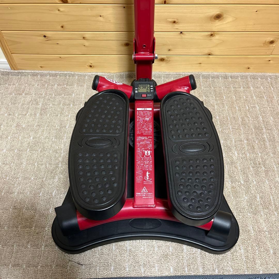NICE DAY エクササイズステッパー レッド　健康器具