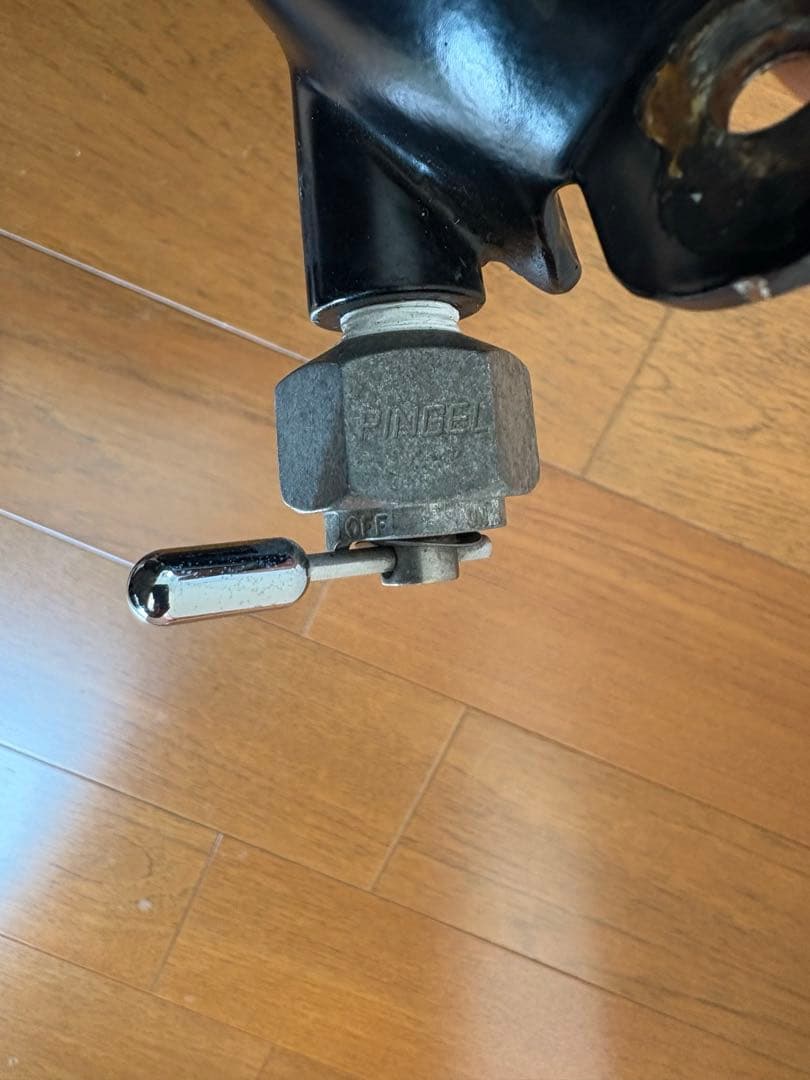 ナロースポーツスタータンク マッドブラック ロートンネル ピンゲルコック付