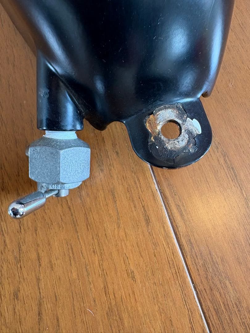 ナロースポーツスタータンク マッドブラック ロートンネル ピンゲルコック付