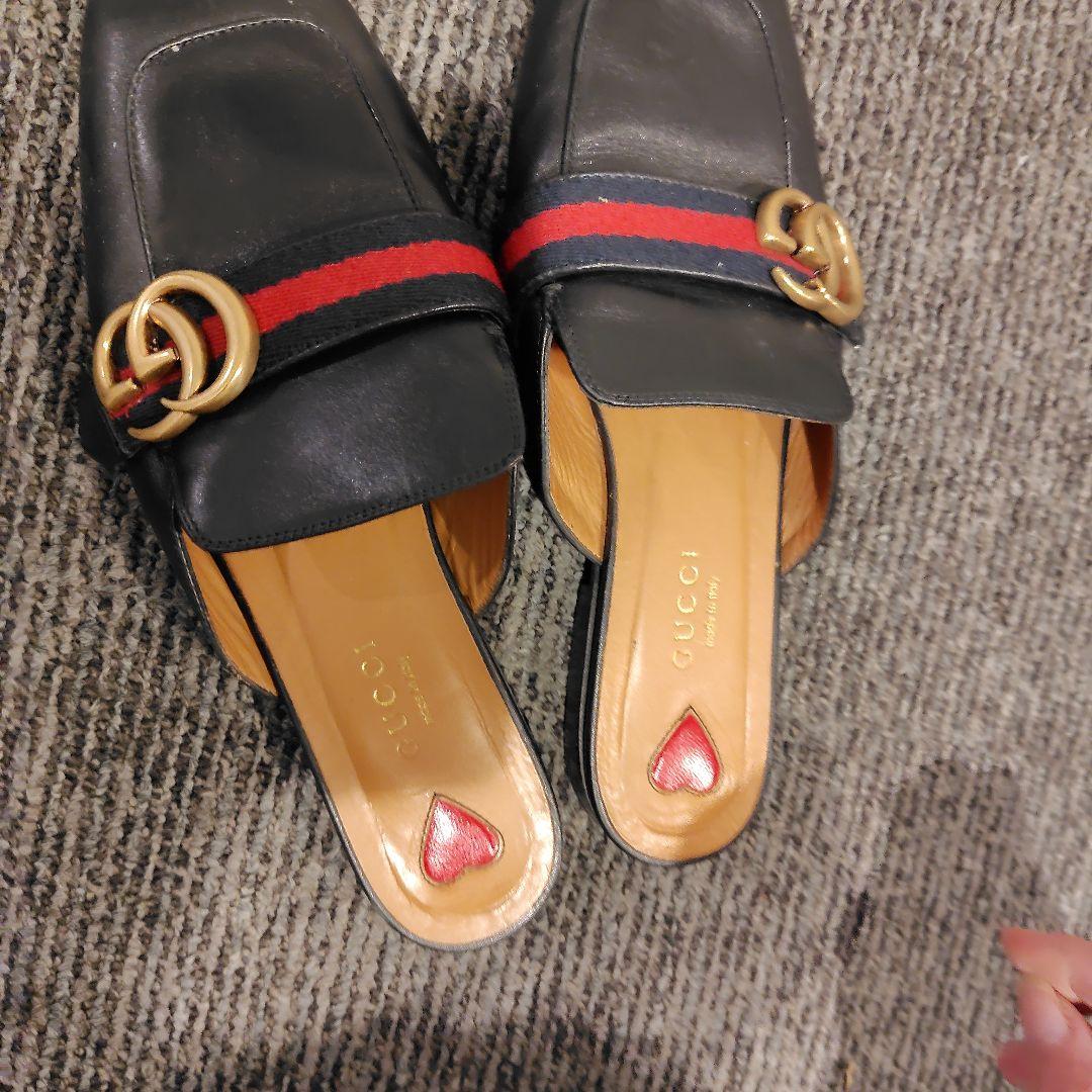 Gucci ローファー　サンダル　23 値下げ不可