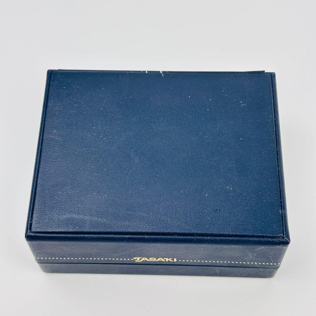 美品　タサキ　TASAKI パール付きカフリンクス　アクセサリー　シルバー　小物