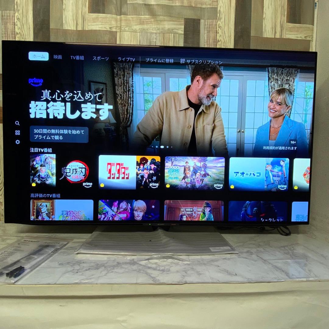 筋肉モリモリのワンちゃんさん専用。直接受渡シャープ 55インチ 有機ELテレビ