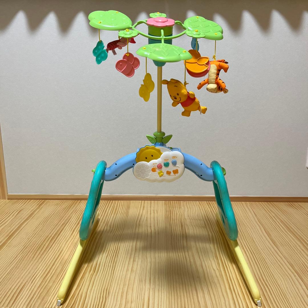 ✨使用期間短め✨ プーメリー えらべる回転6WAY ジムにへんしんメリー　新型