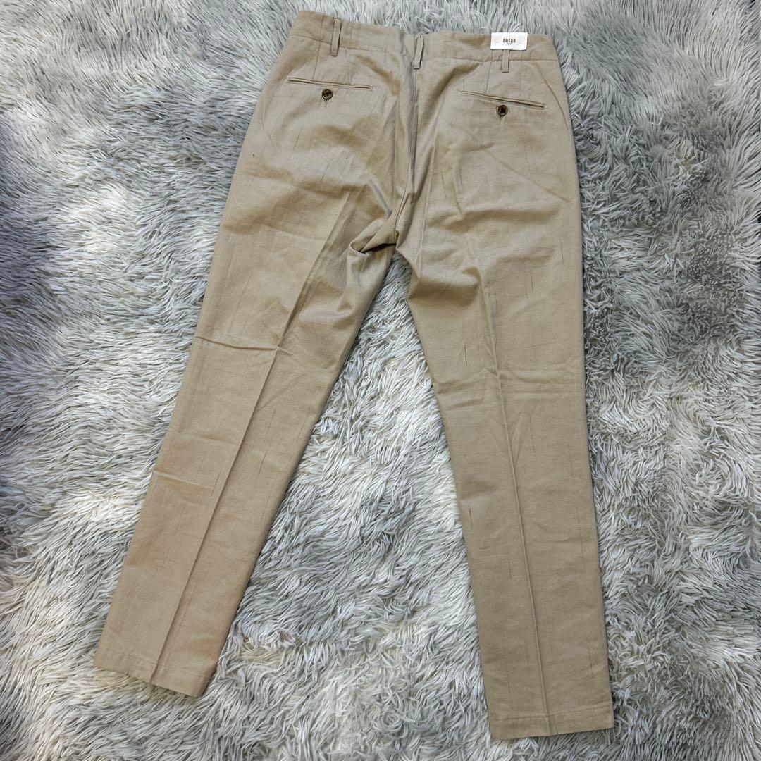 【新品】BRIGLIA 1949 ストライプ スラックス チノパン 48サイズ