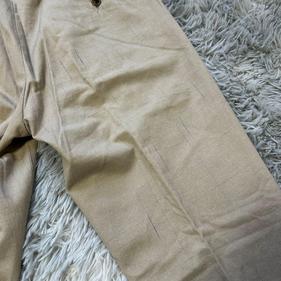 【新品】BRIGLIA 1949 ストライプ スラックス チノパン 48サイズ