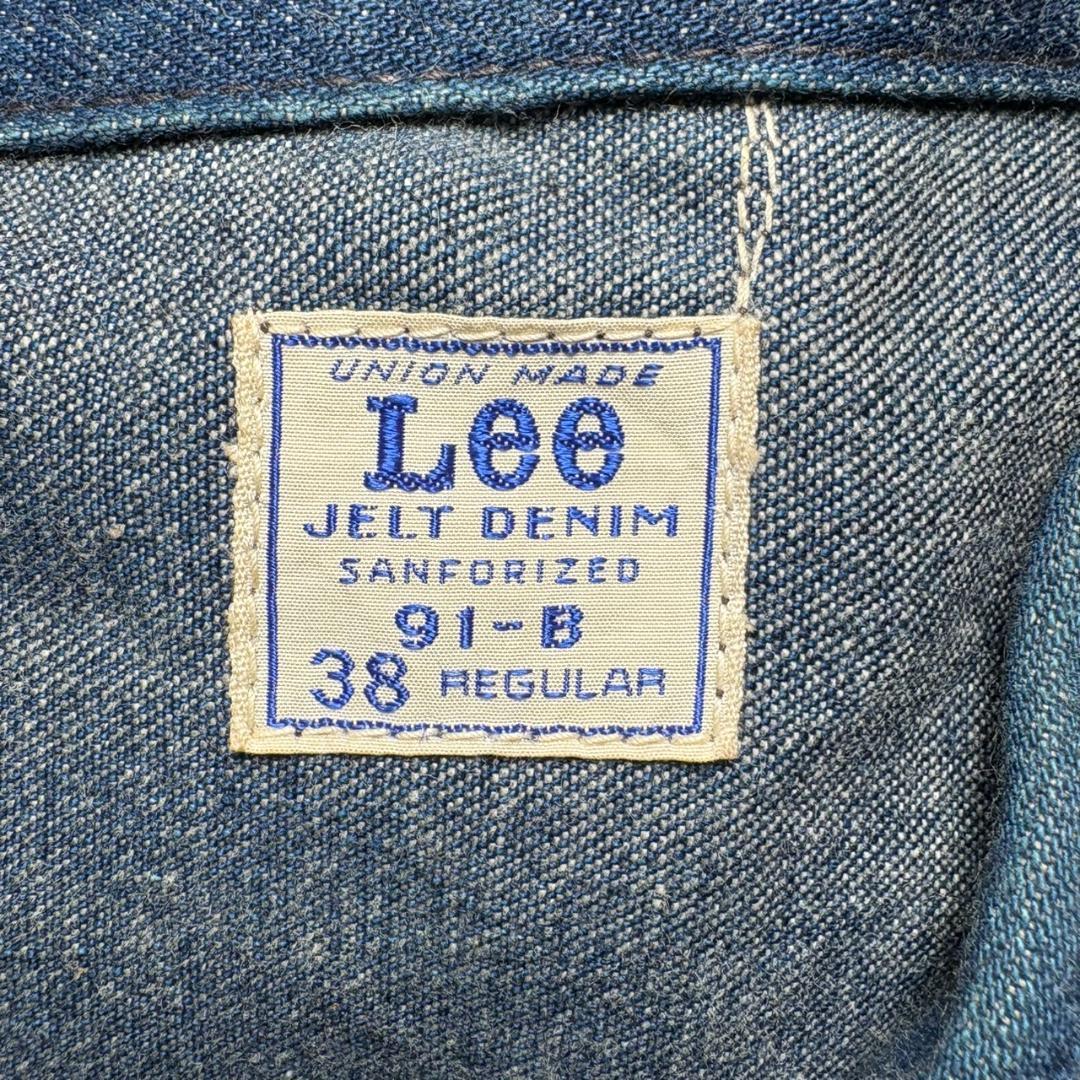 【希少】Lee 91-B デニムジャケット 38 濃紺
