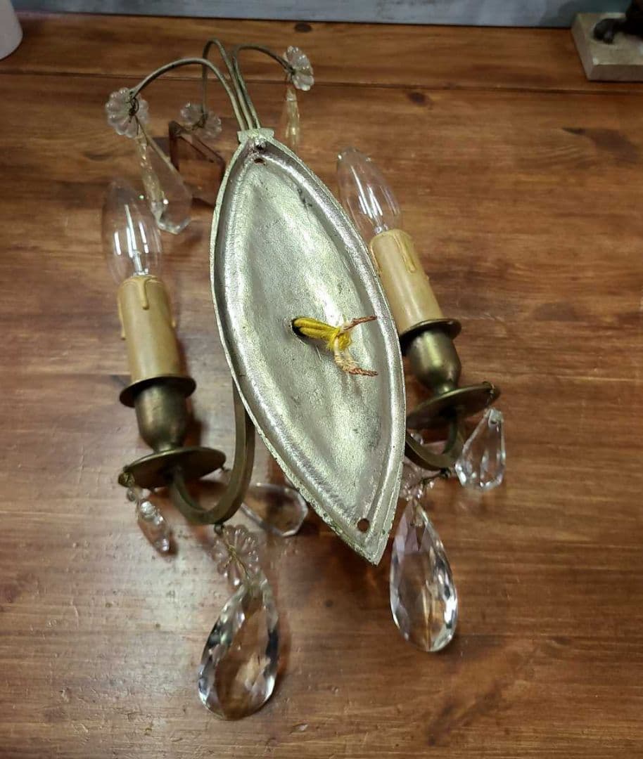 フランスヴィンテージ ウォールランプ 壁付け ブラケット キャンドル K8 2