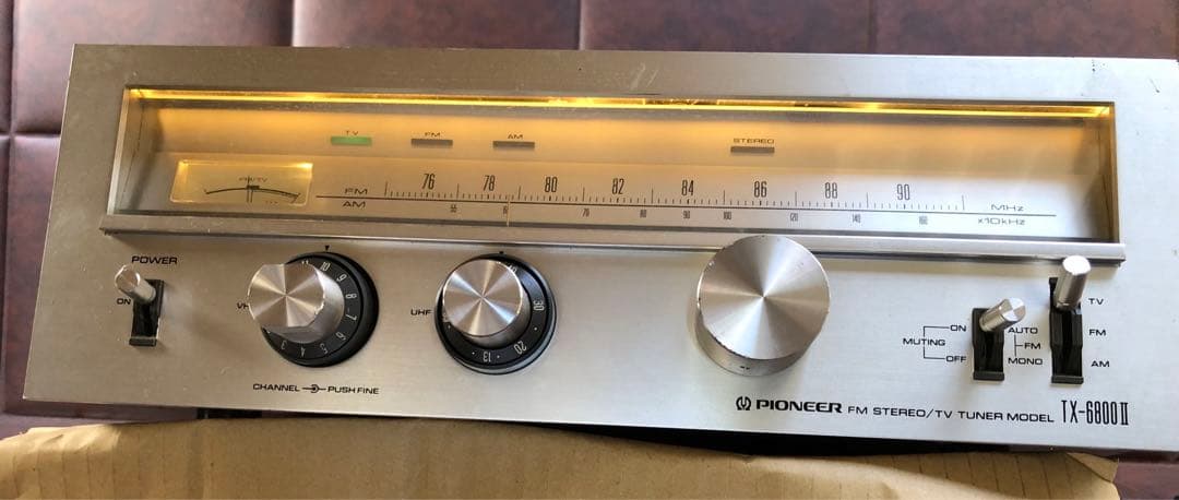 PIONEER　TX-6800II FM/AMチューナー動作品(J6)