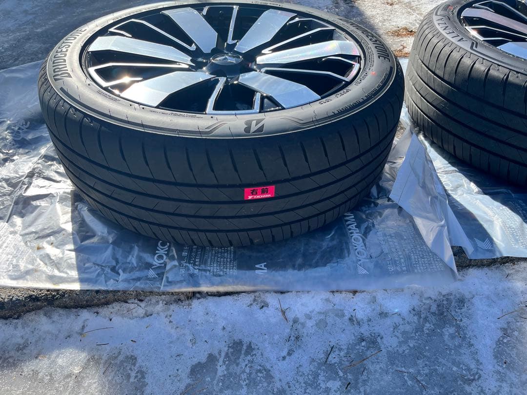 アウトランダーPHEV 純正20インチタイヤホイールセット　納車すぐに交換