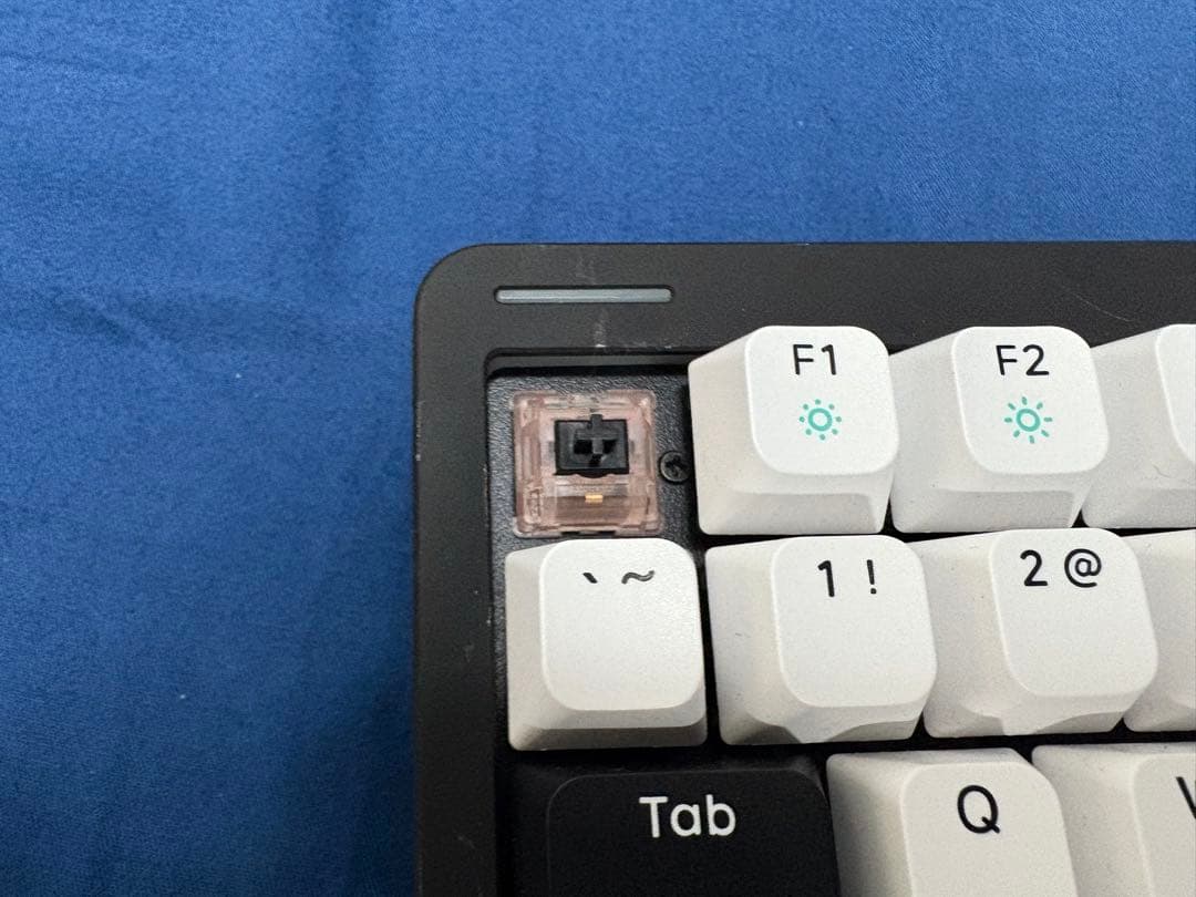 NuPhy halo75 Rose Glacier 黒 メカニカルキーボード