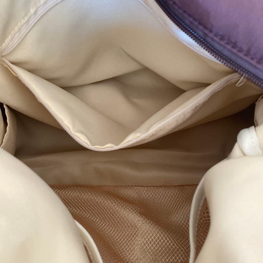 ジュメロ　パファーショルダーバッグ　ブラウン