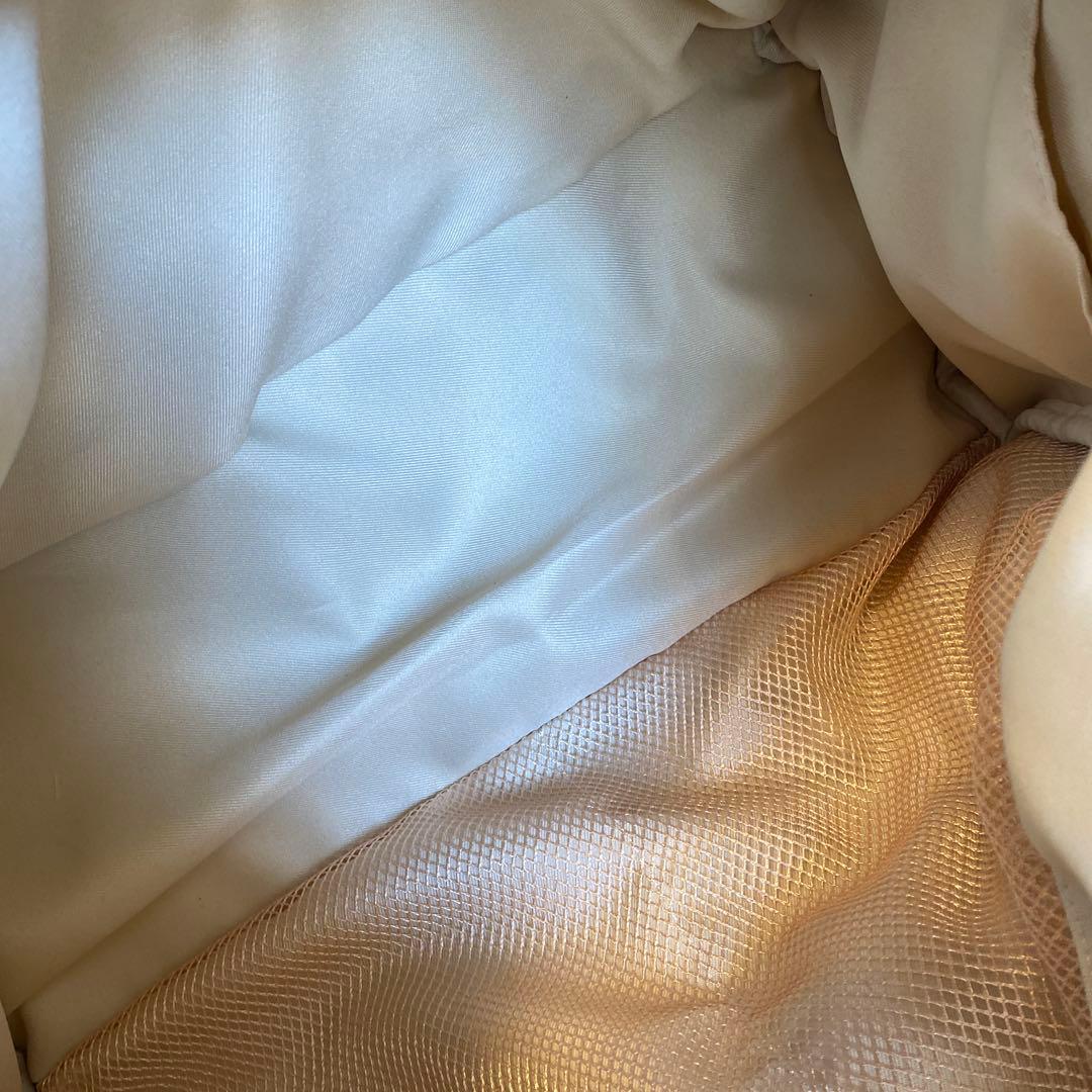 ジュメロ　パファーショルダーバッグ　ブラウン