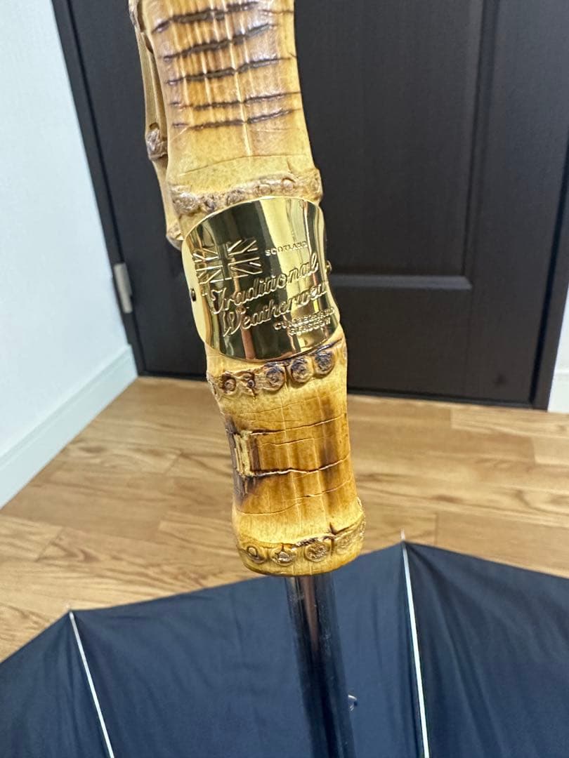 Traditional Weatherwear ネイビー 折りたたみ傘