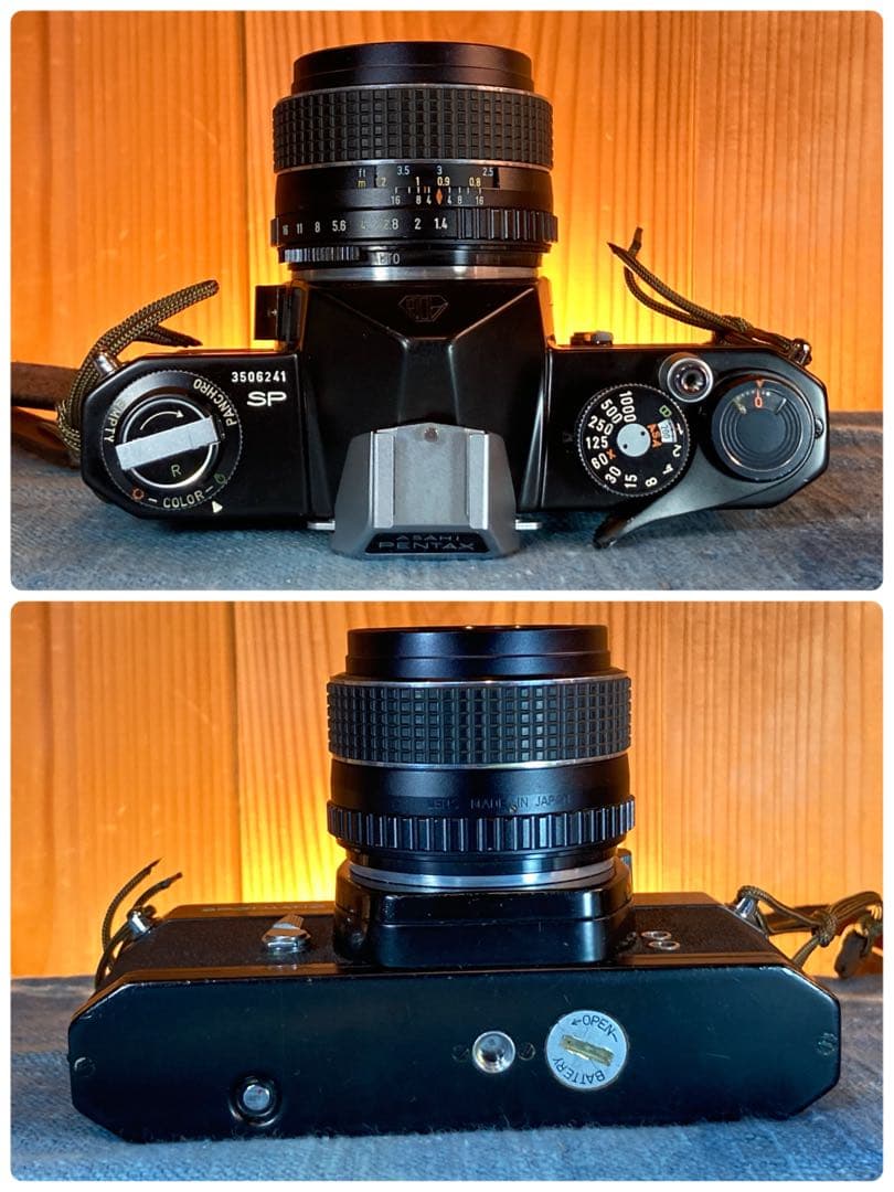 ★完動品＊美品★pentax sp★smc f1.4★初期保証＊作例必見