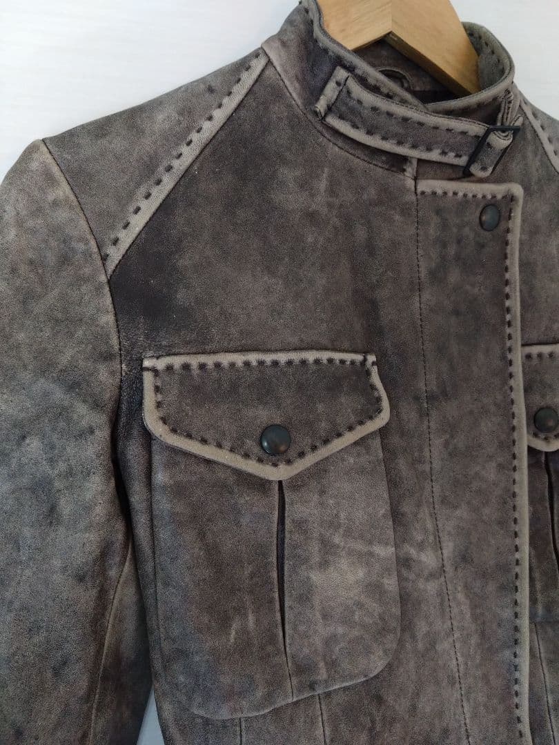 SPORTMAX レザージャケット