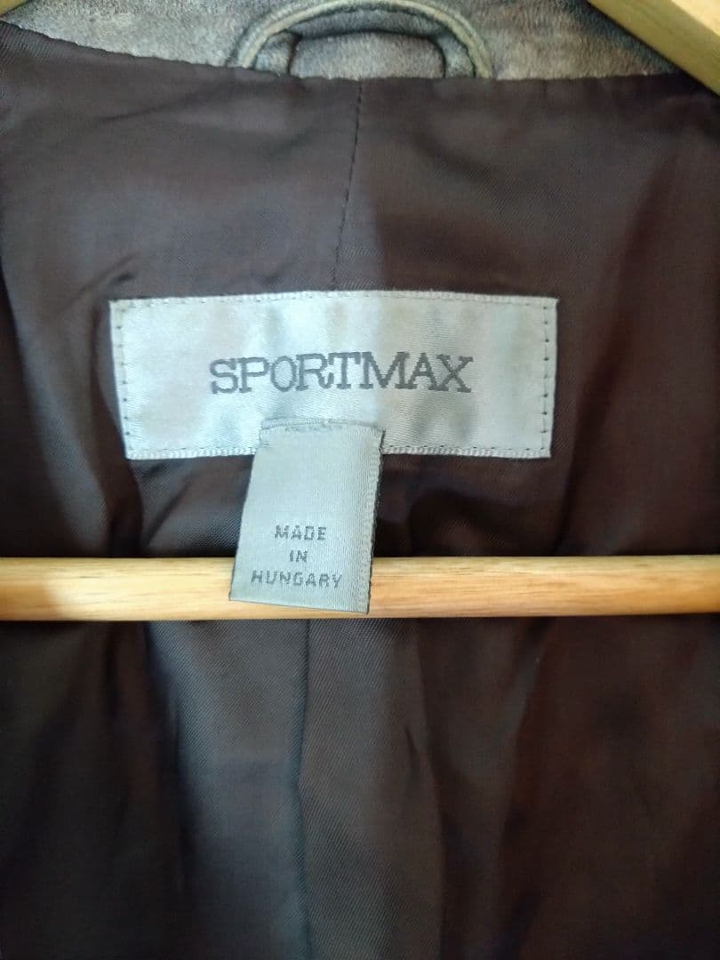SPORTMAX レザージャケット