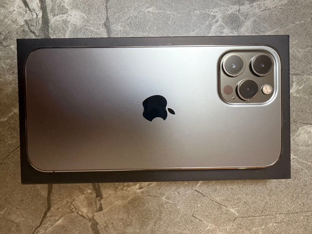 [美品] iPhone12 pro max 128GB グラファイト