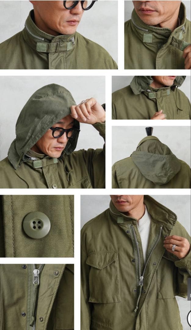 WAIPER.inc 米軍 M-65 フィールドジャケット 1stモデル M-S