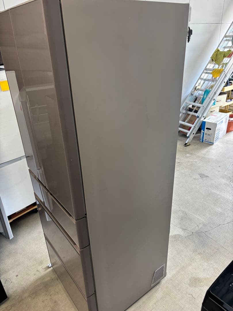 【2021年・美品】HITACHI R-HW54R(XN) 　6ドア冷凍冷蔵庫