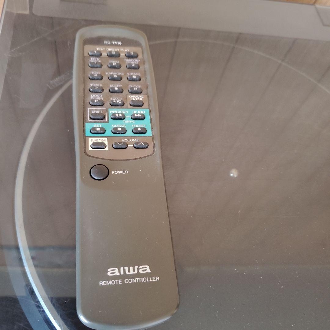 AIWAコンポCX-Z790 ステレオレコードプレーヤーPX-E850　レトロ