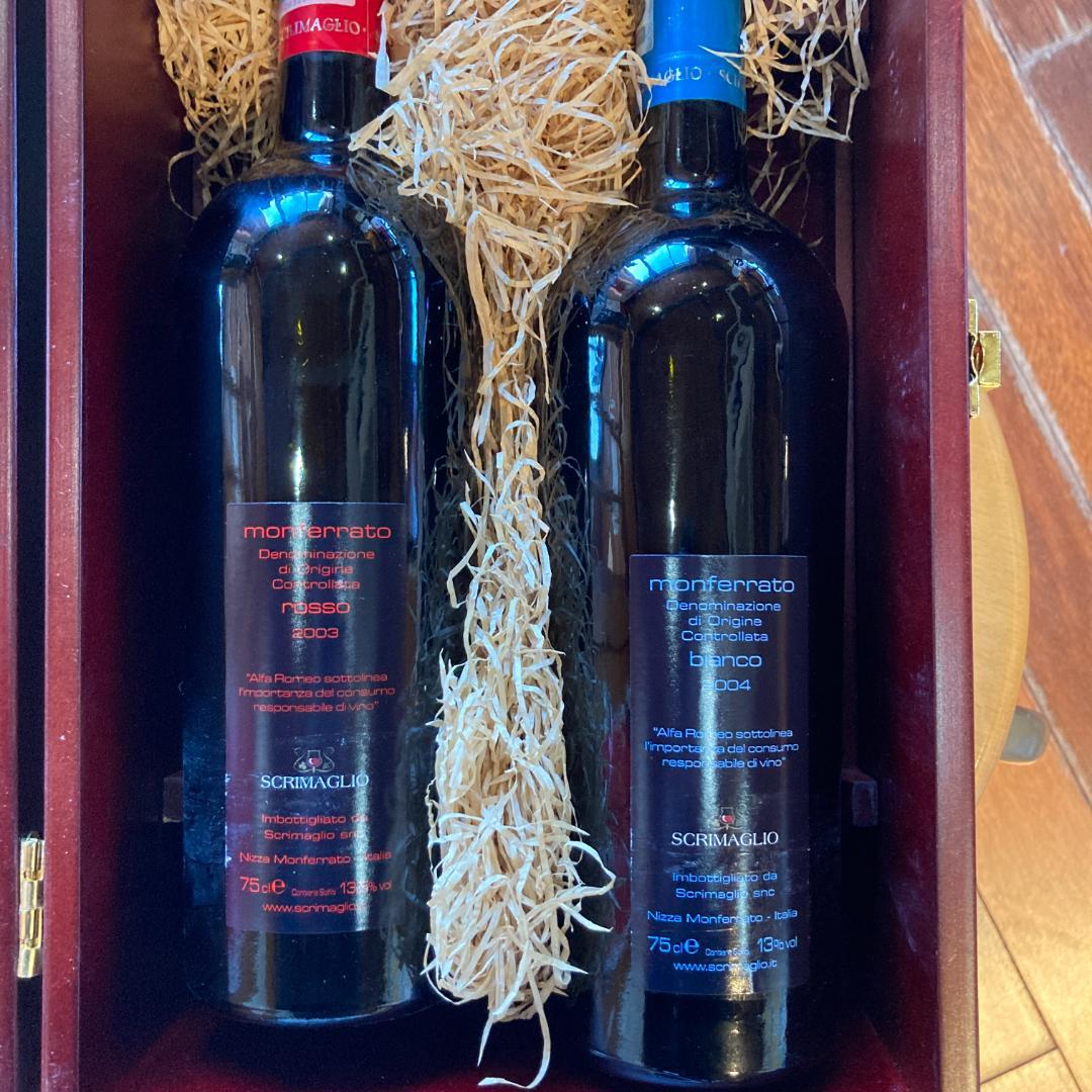 アルファロメオ SCRIMAGLIO社ワイン・ワインアイテムセット