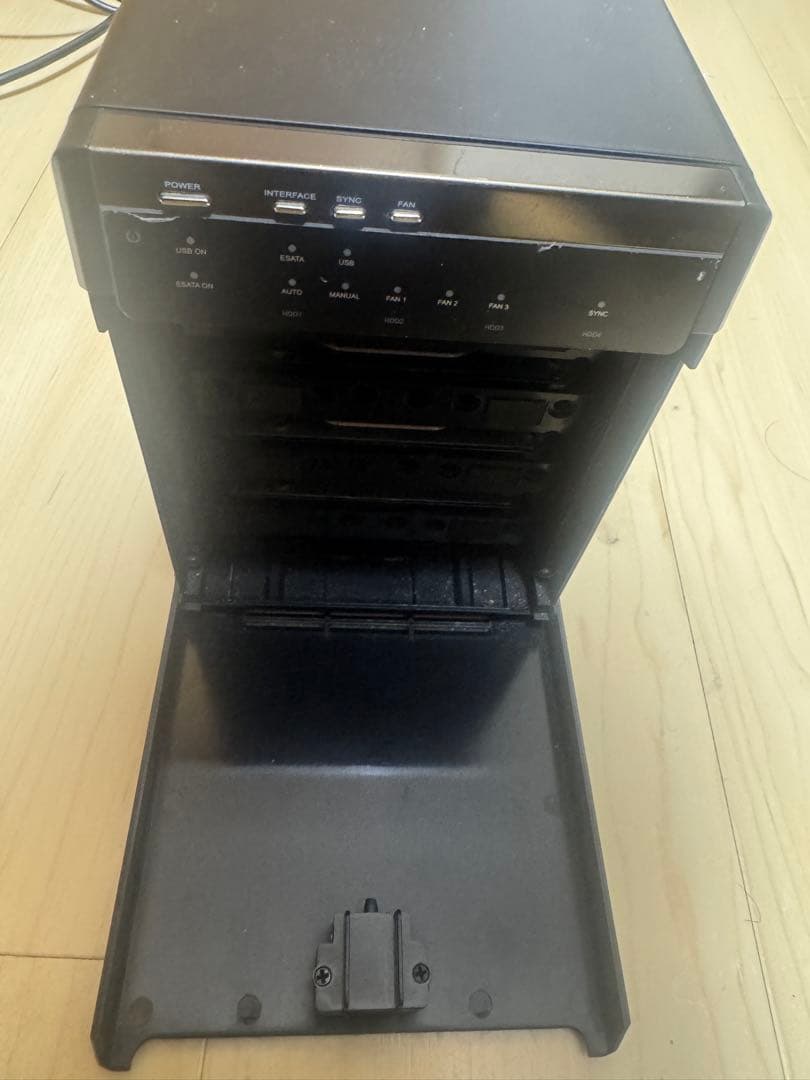 HDDケース HDDセット　４BAY ロジテック　ガチャベイ　8TB ×4