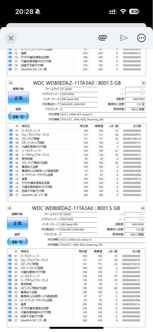 HDDケース HDDセット　４BAY ロジテック　ガチャベイ　8TB ×4
