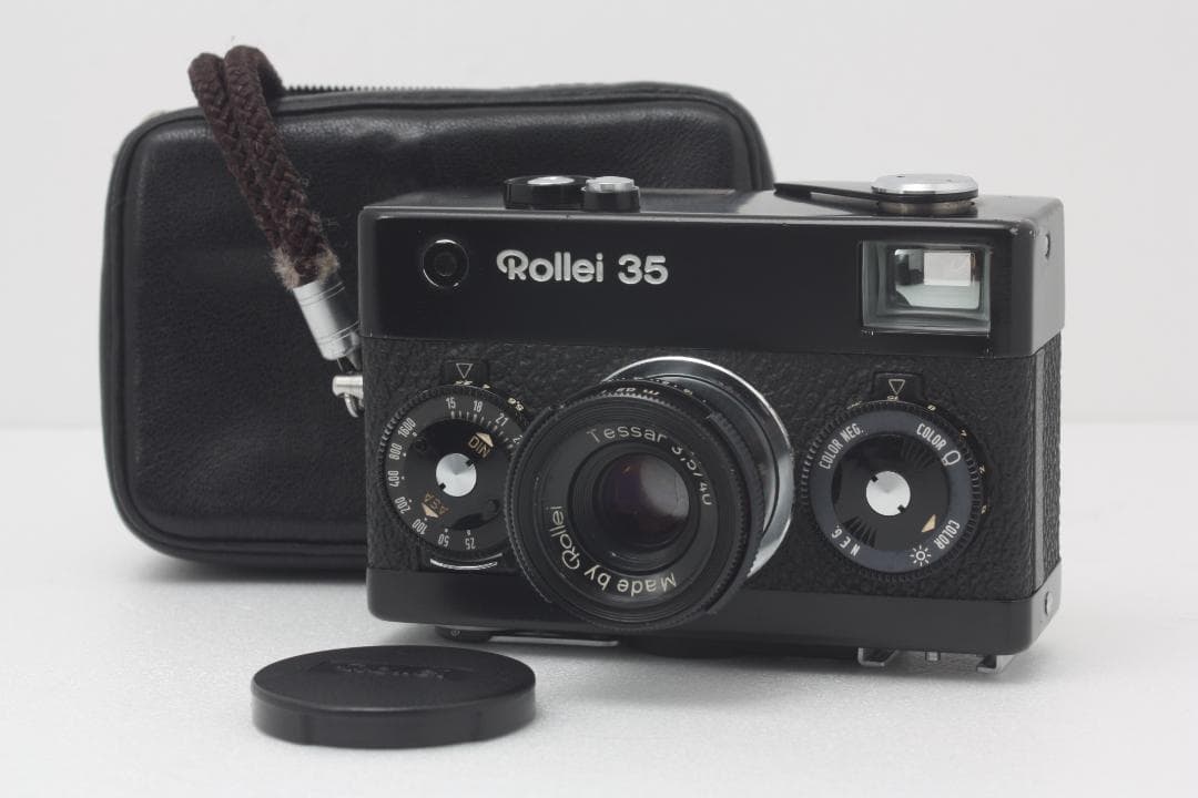 ローライ Rollei 35 キャップ・ストラップ ・ケース付き #284