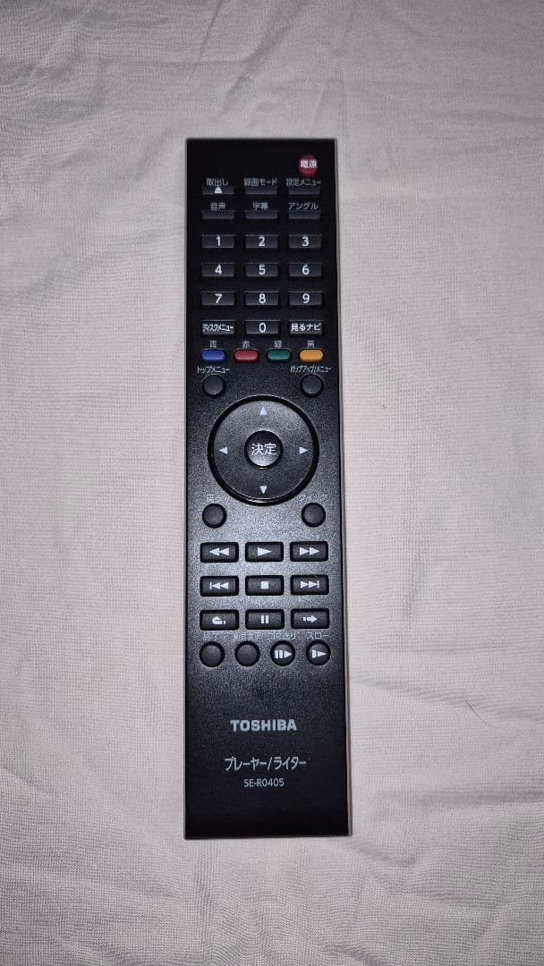 東芝 REGZA ブルーレイディスクプレーヤー/ライター　D-BR1
