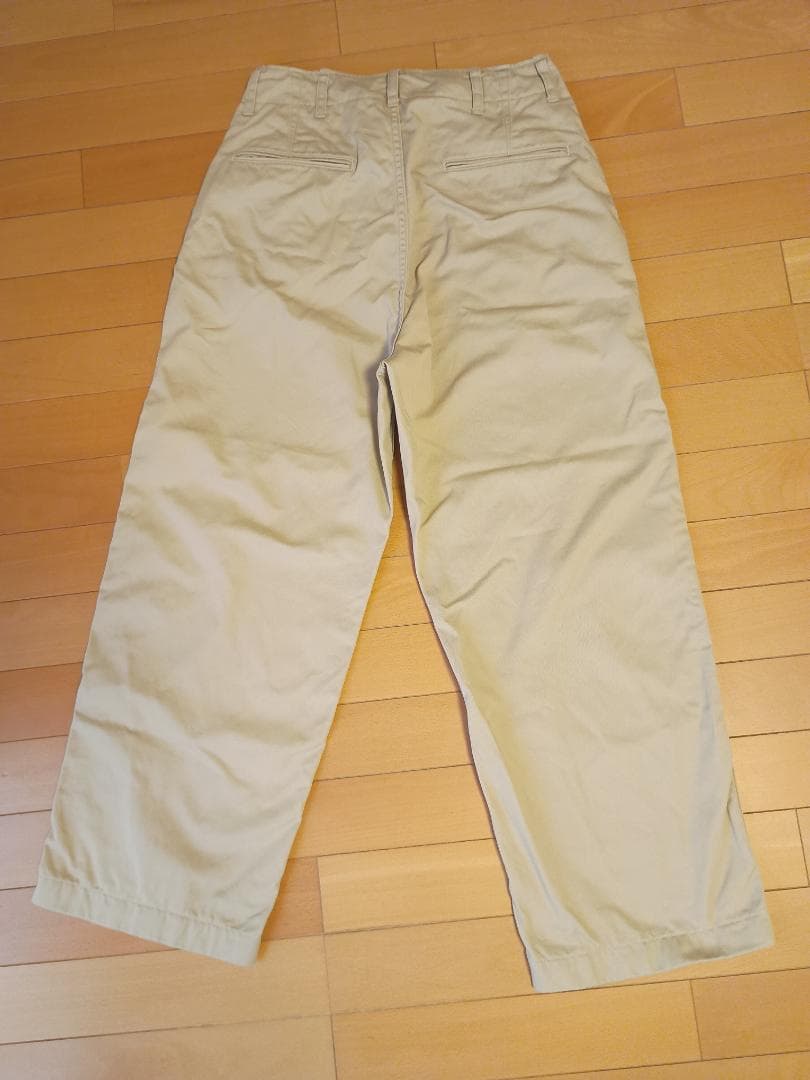 Whim Gazetteバイオ加工チノパンツ