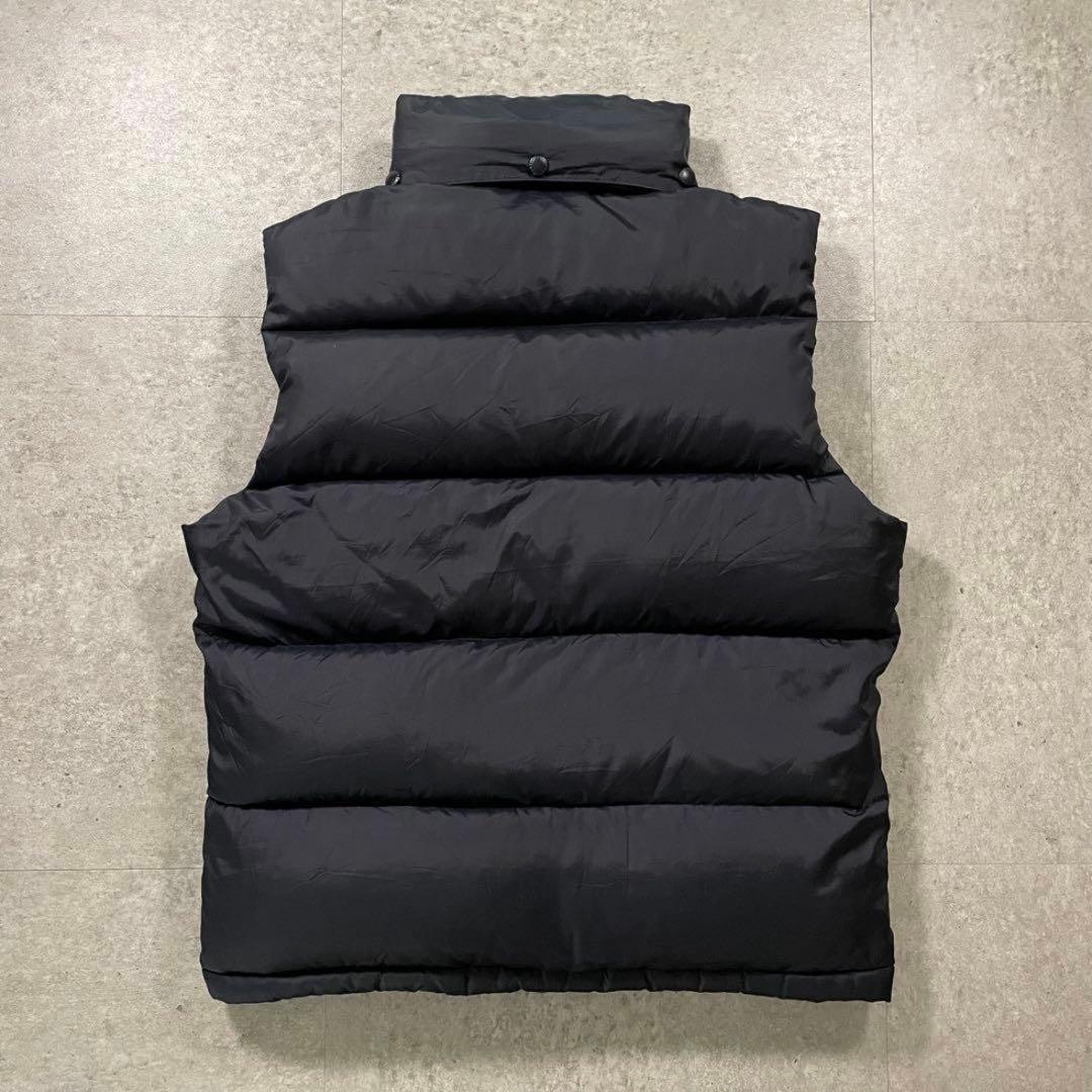 POLO RALPH LAURENダウンベスト フード収納ブラックオレンジポニー