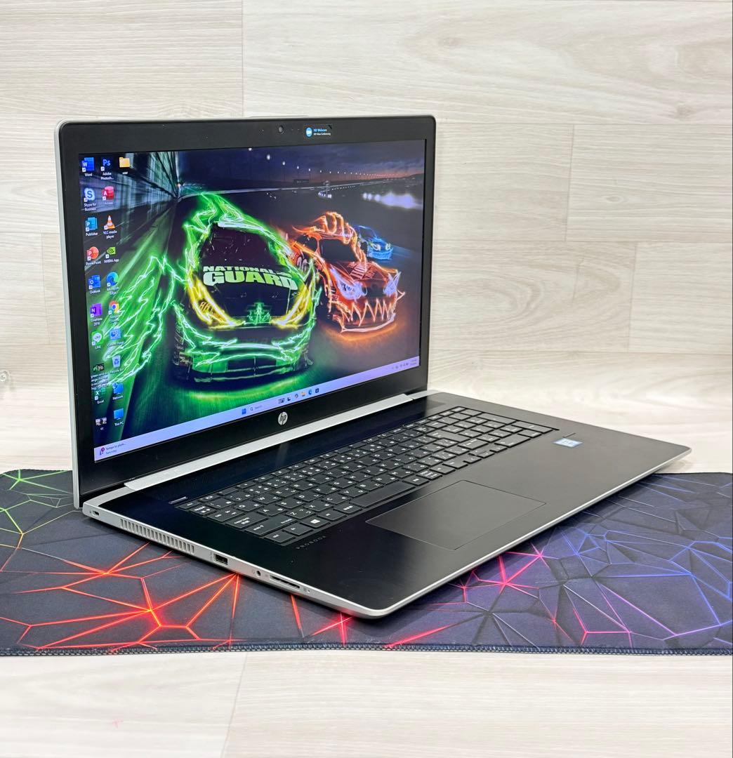 HPノートPC NVIDIA搭載i7/16GB/256+1TBフルHD17インチ