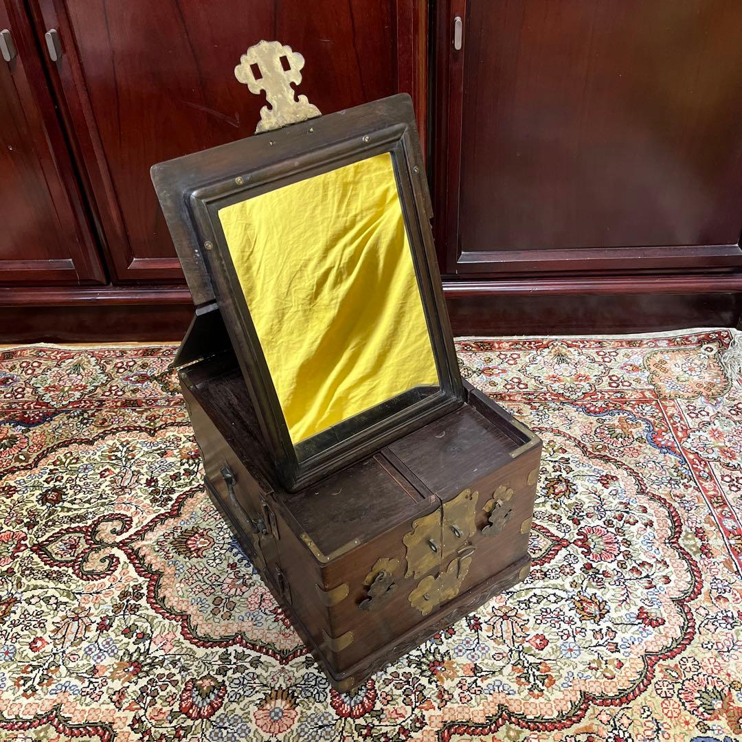 卓上鏡台　アンティーク　中国