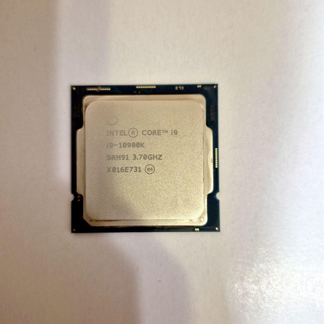 動作確認済み Core i9-10900K CPU